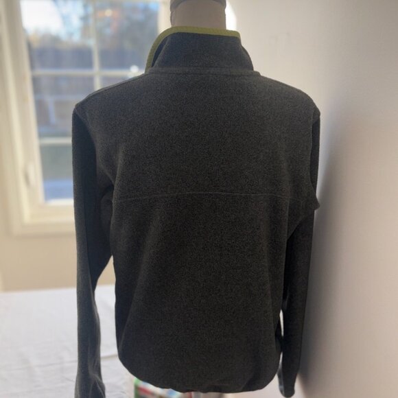 PATAGONIA Women's Lightweight Synchilla® Snap-T Pullover Gray Chartreuse Small - Picture 10 of 10